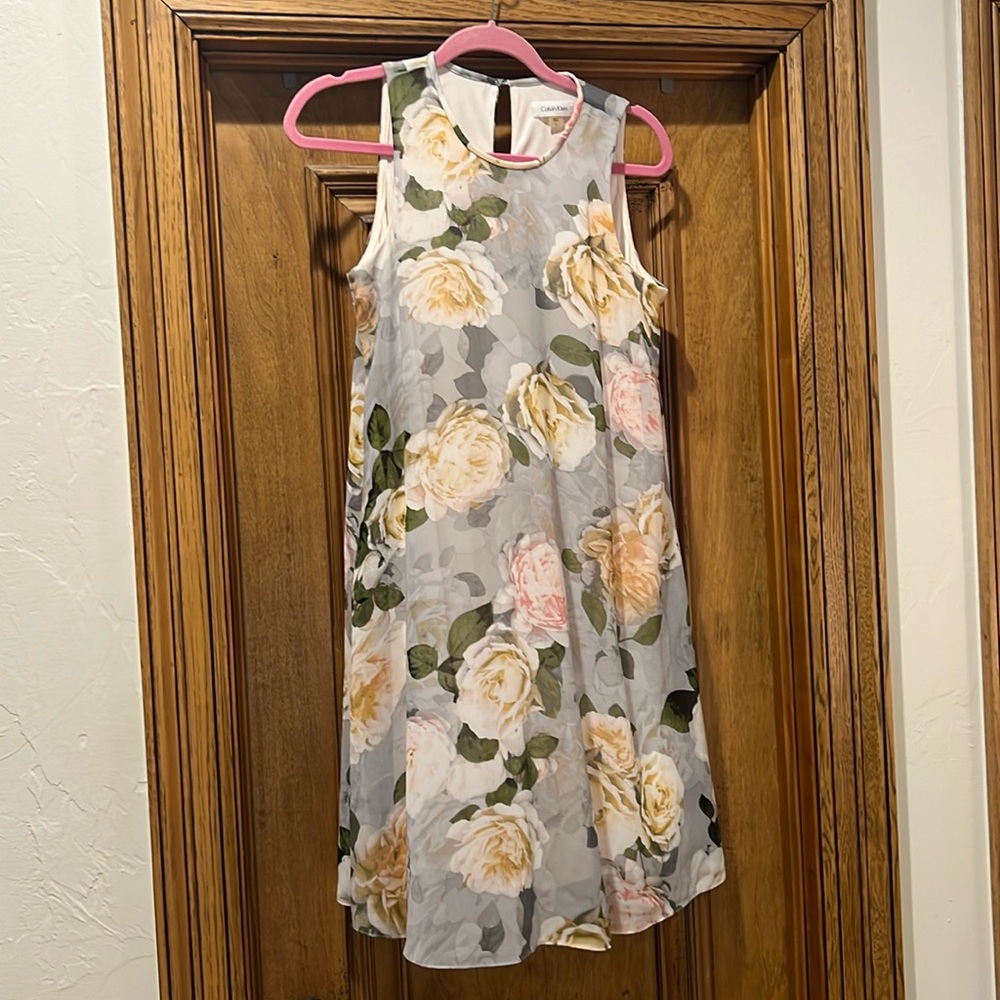 Beautiful Calvin Klein floral dress
